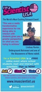 I'm a Scientist USA flyer